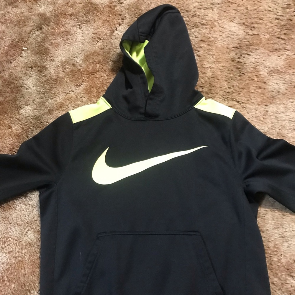 Boys Nike Dri Fit hooded sweatshirt - Kids L